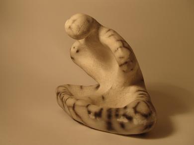 sculpture raku nu